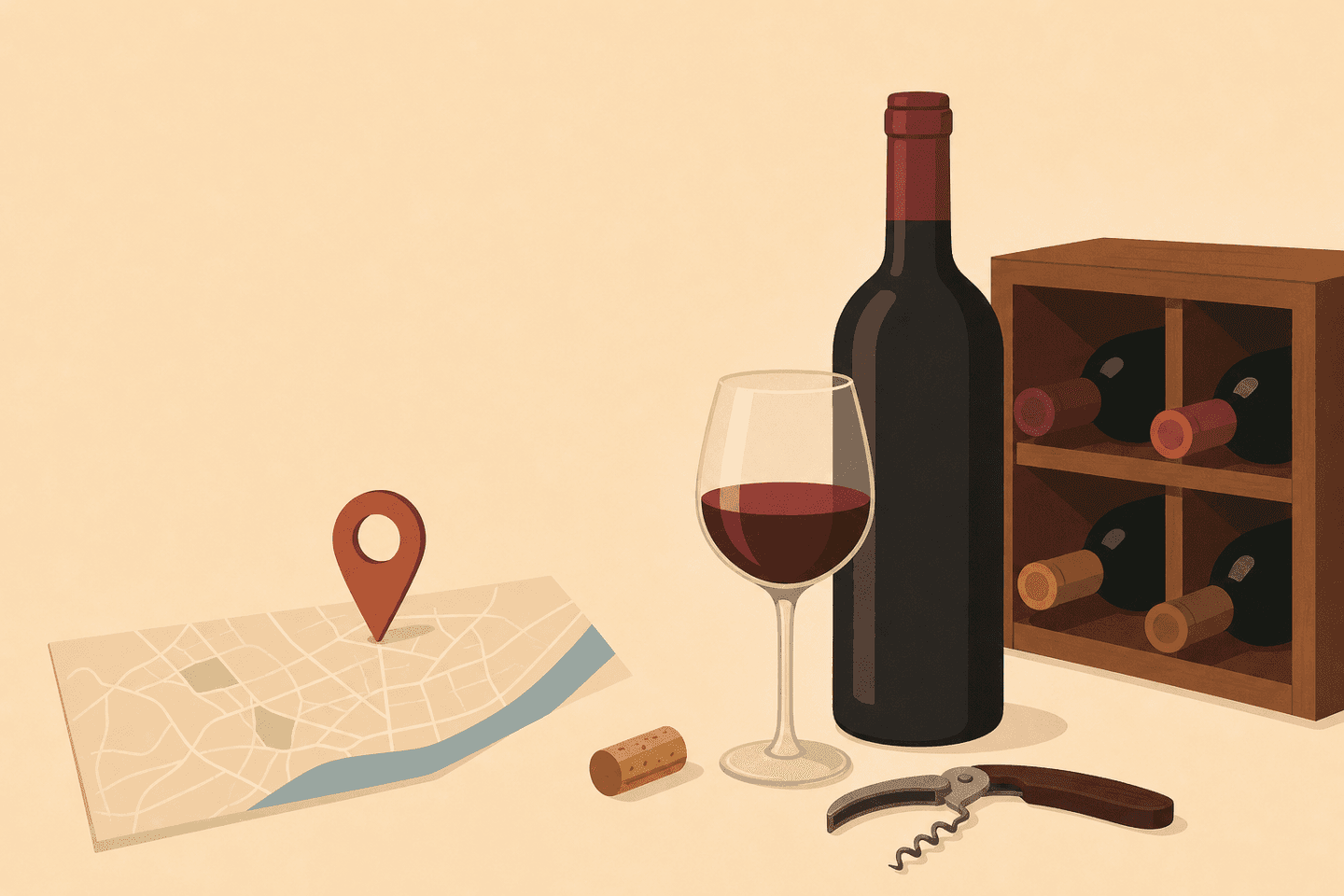 Wines from the neighborhood and the cellar