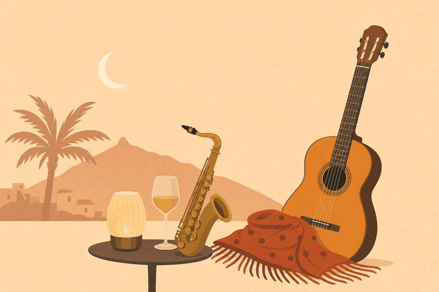 Nights with music in Marbella