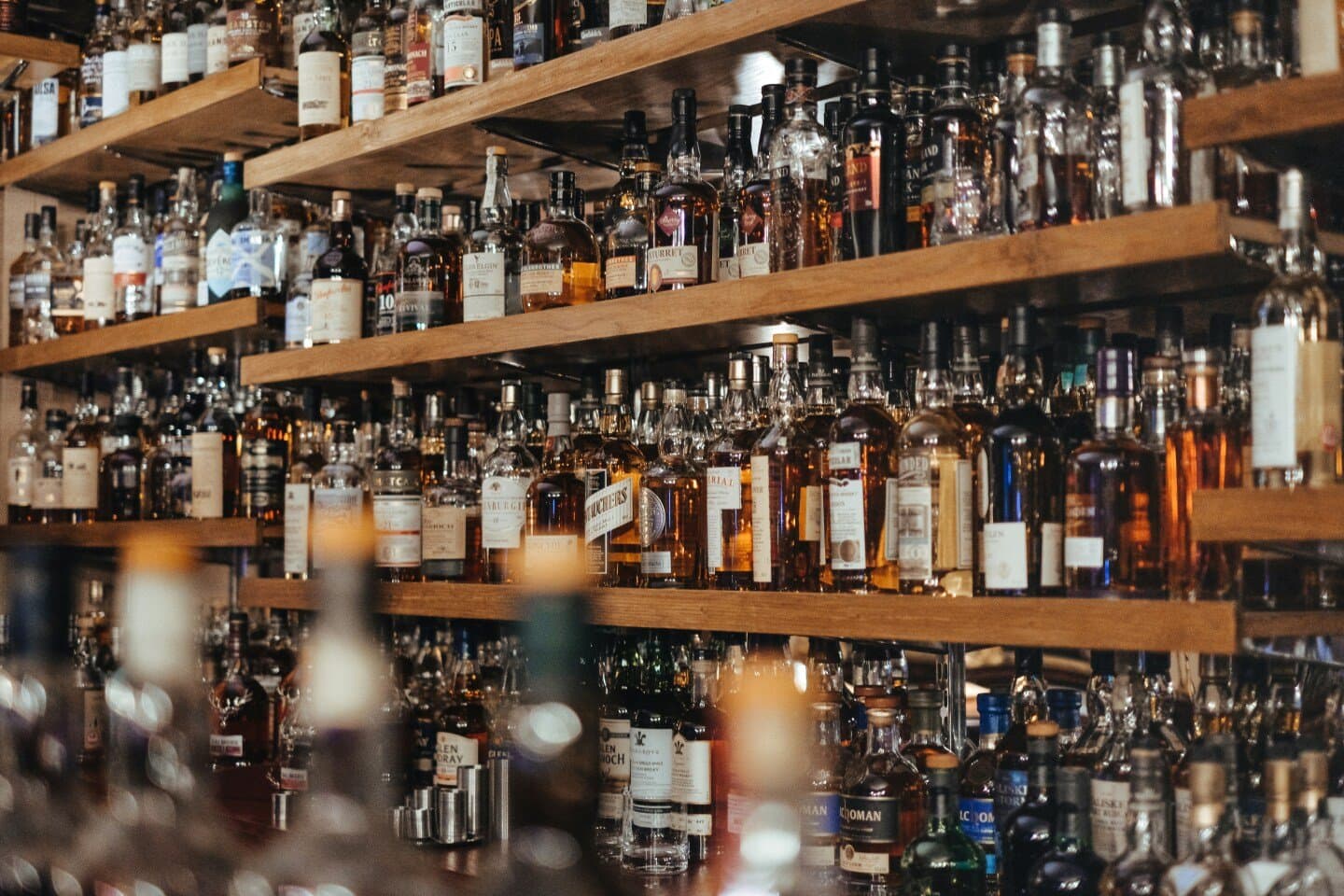 Shelf bourbons