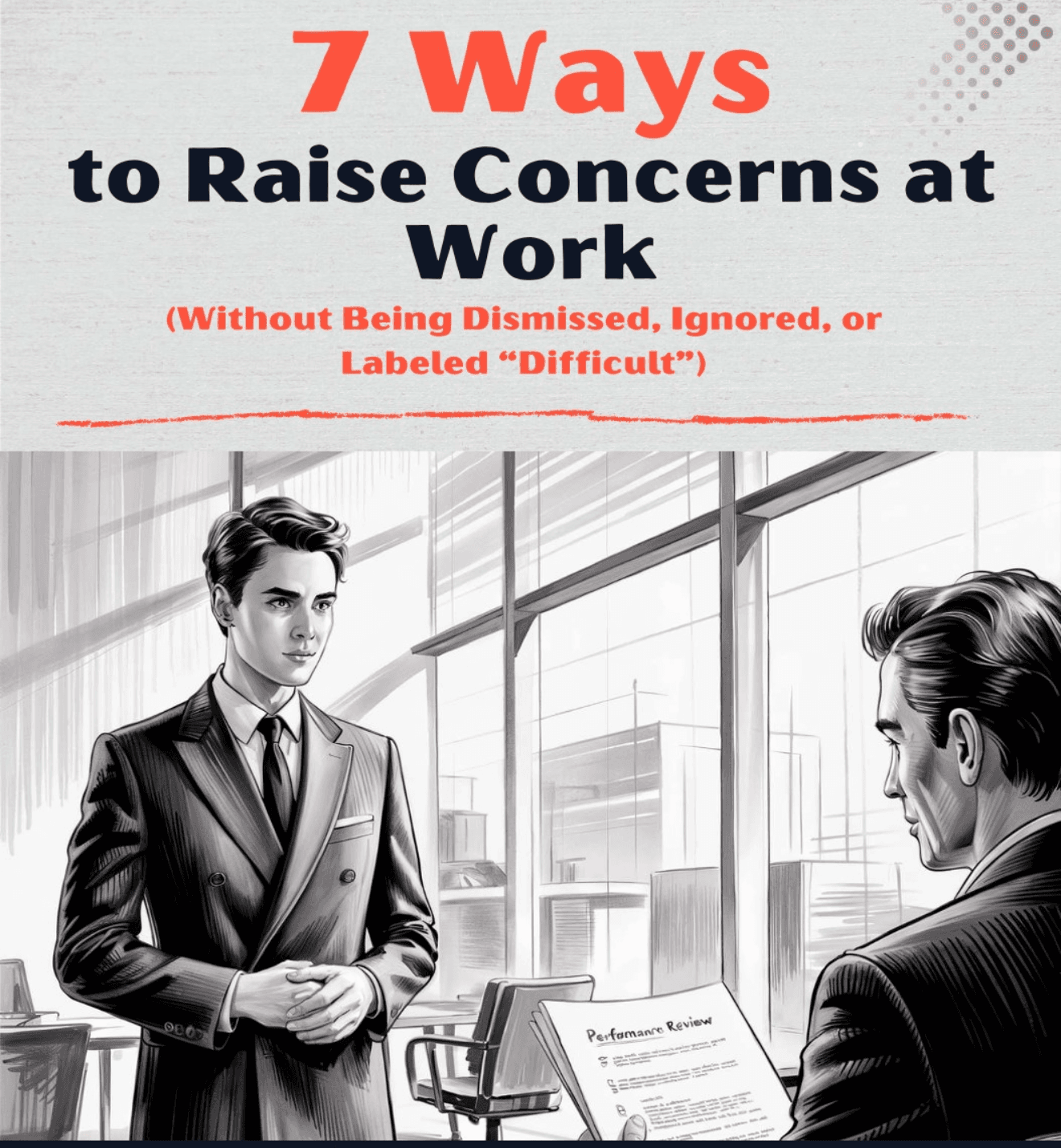 7 Ways to raise concern at work