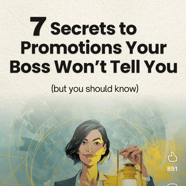 7 Secrets to promotions