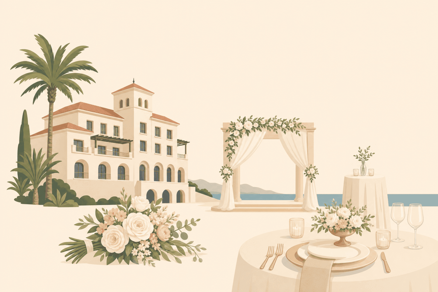 Hoteles para bodas de ensueño