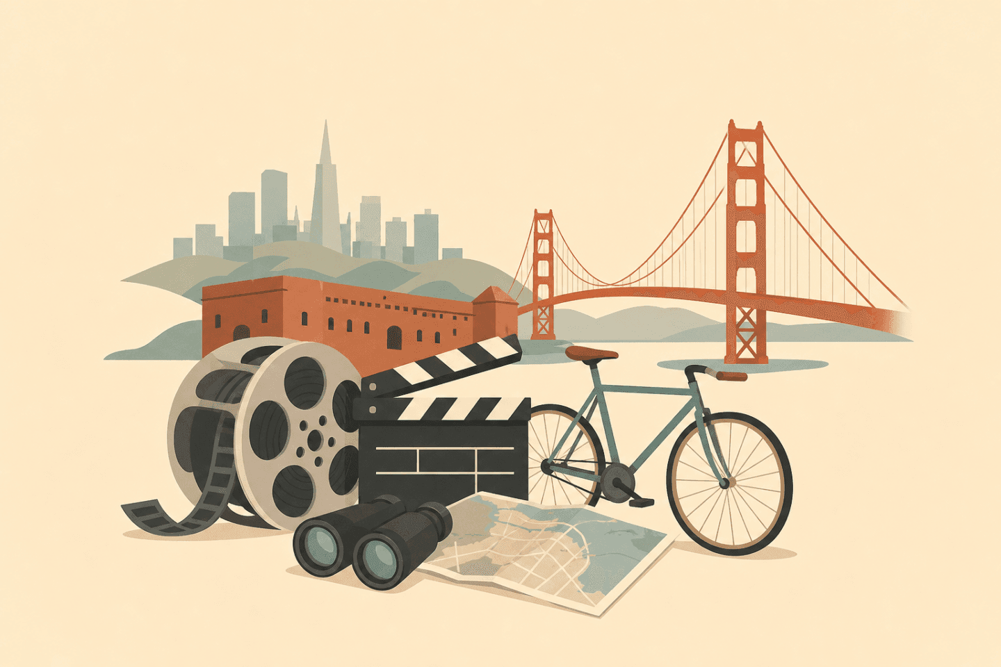San Francisco movie locations I actually visit