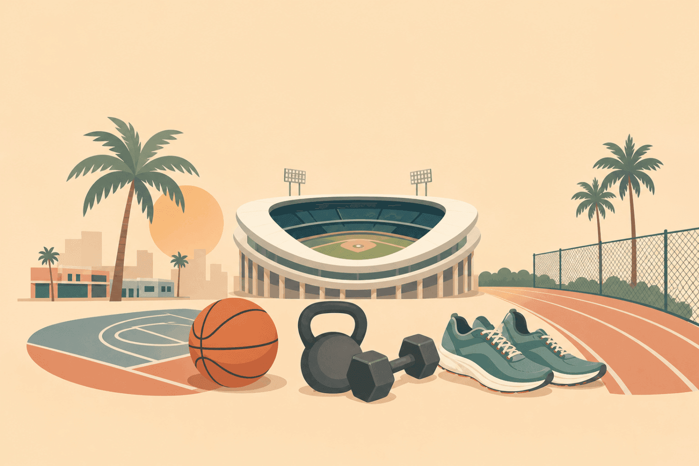 Places I Sweat