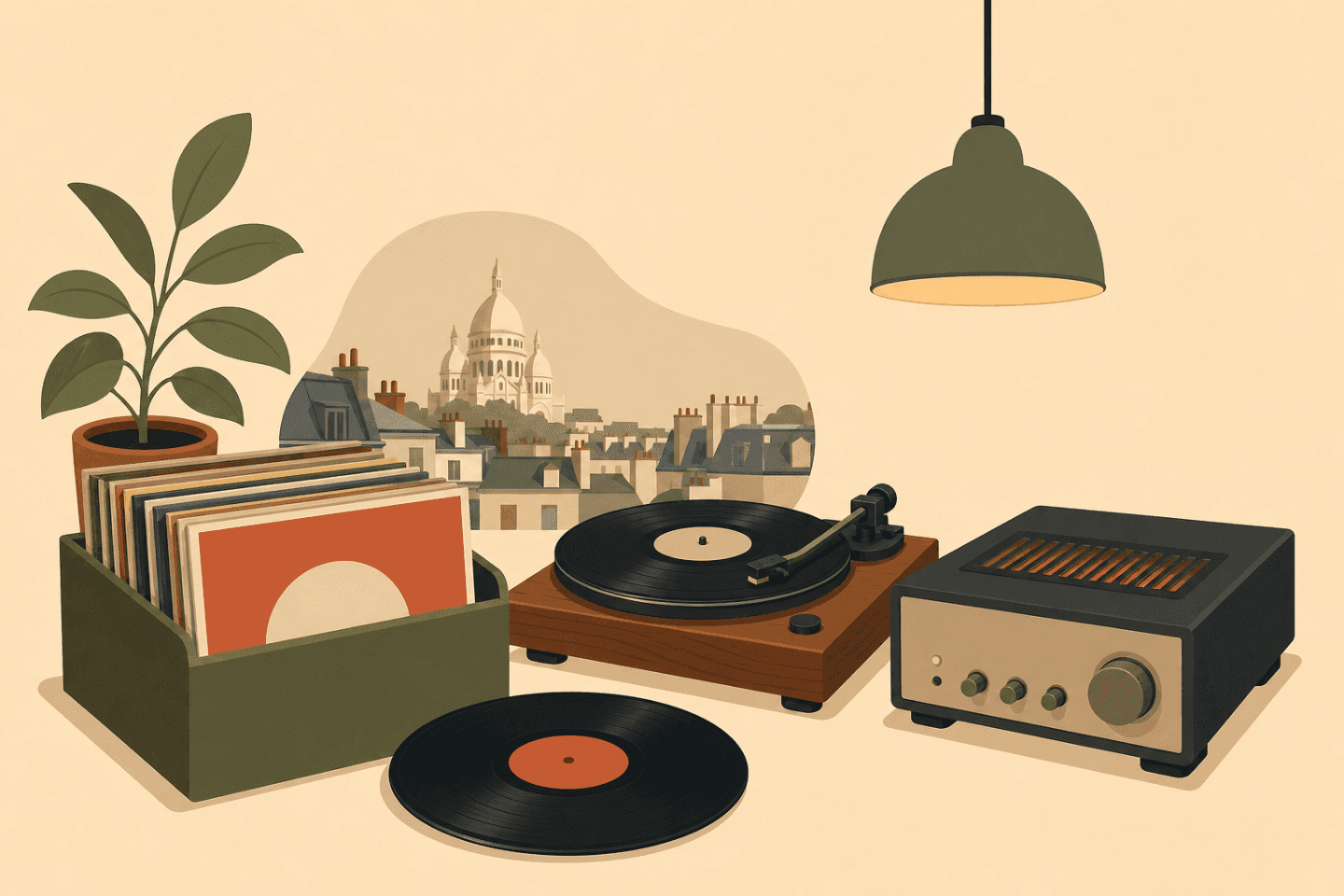 Spots à vinyles
