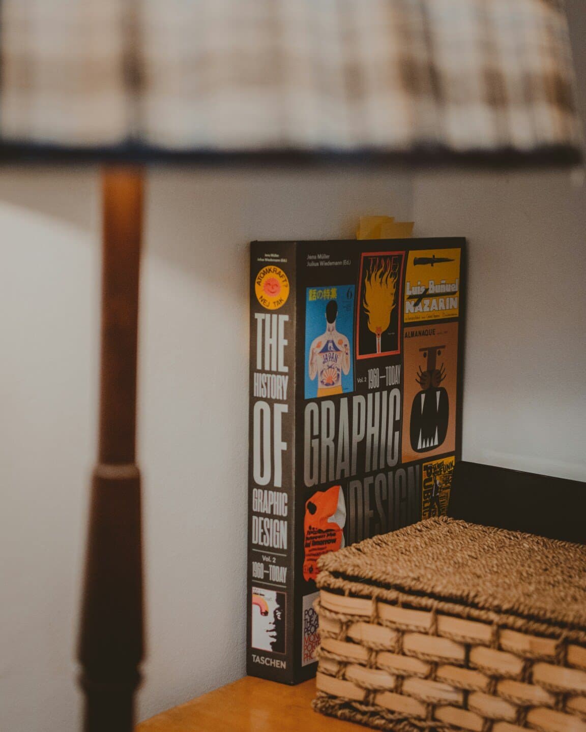 Books on the nightstand