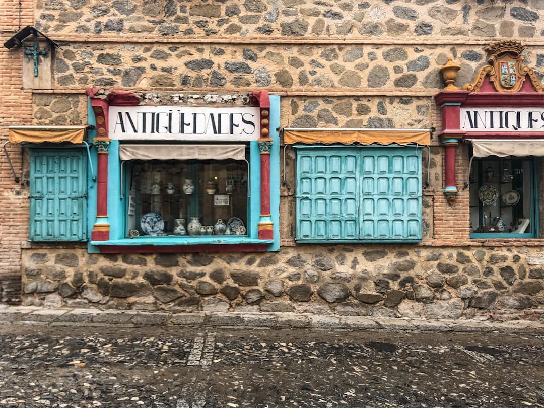 Small, cheap antique shops in Europe
