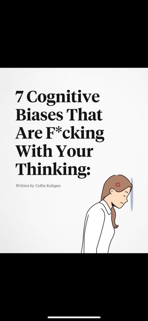 Cognitive Biases