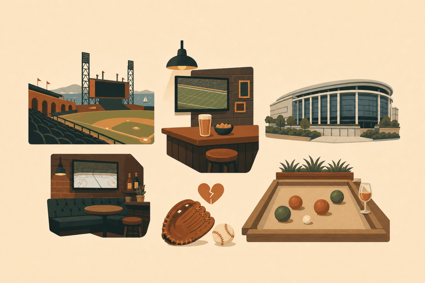 Spots to watch SF sports