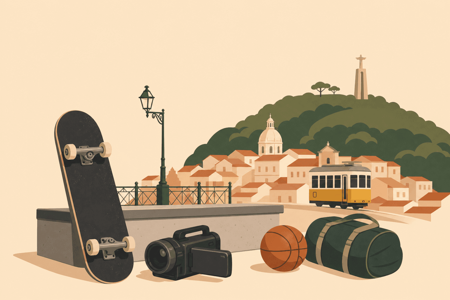 Spots de skate e desporto em Lisboa