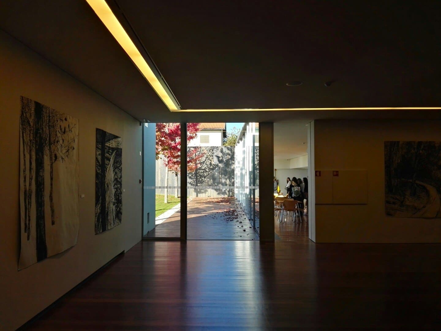 Galleries that lead me across the city.