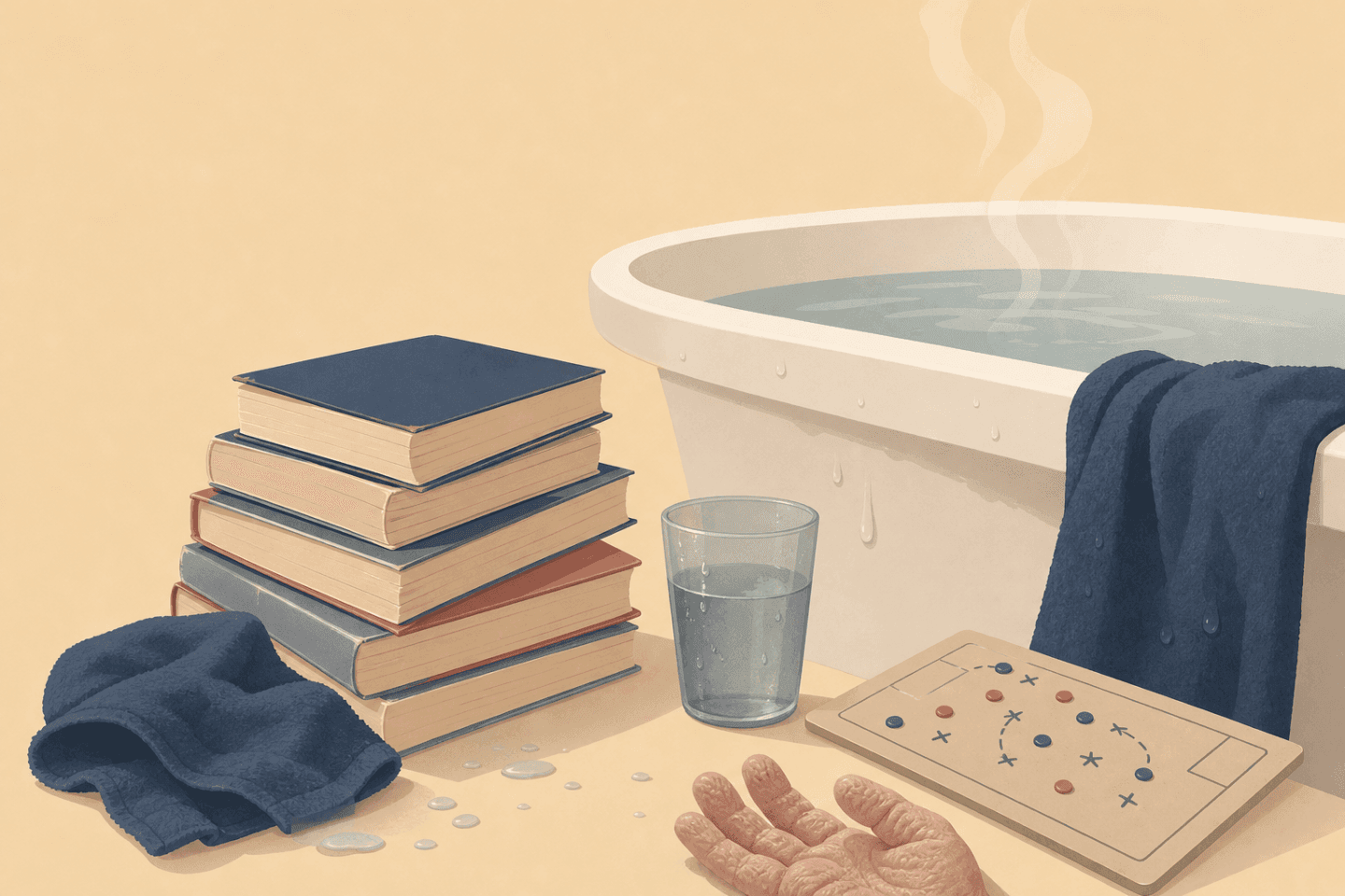 Stack By The Tub