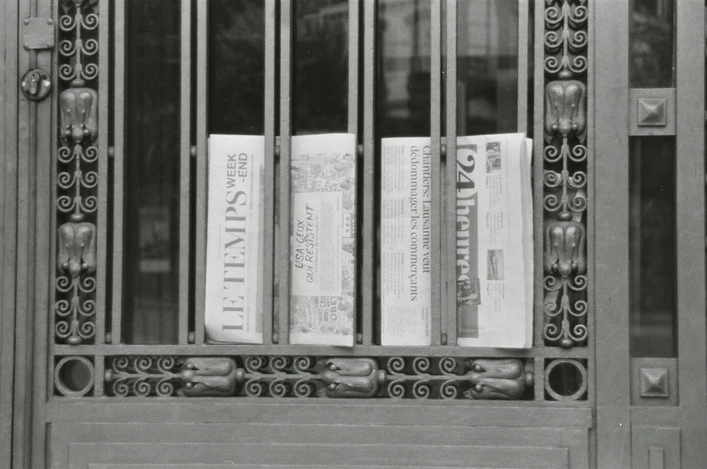 My bookstores in Lausanne