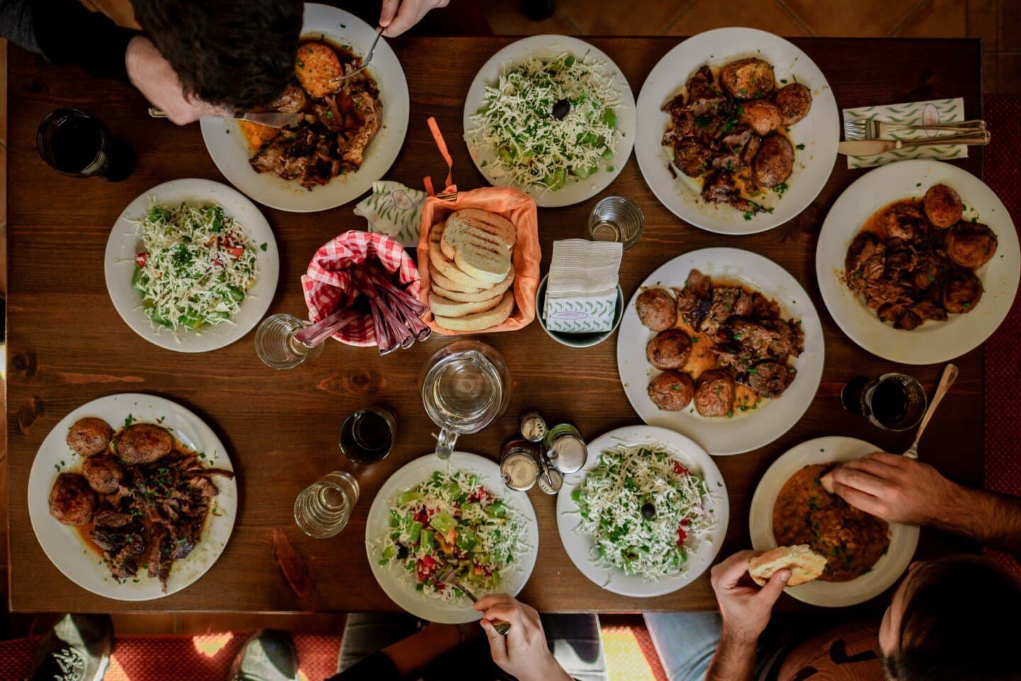 Post-gallery dinner plans