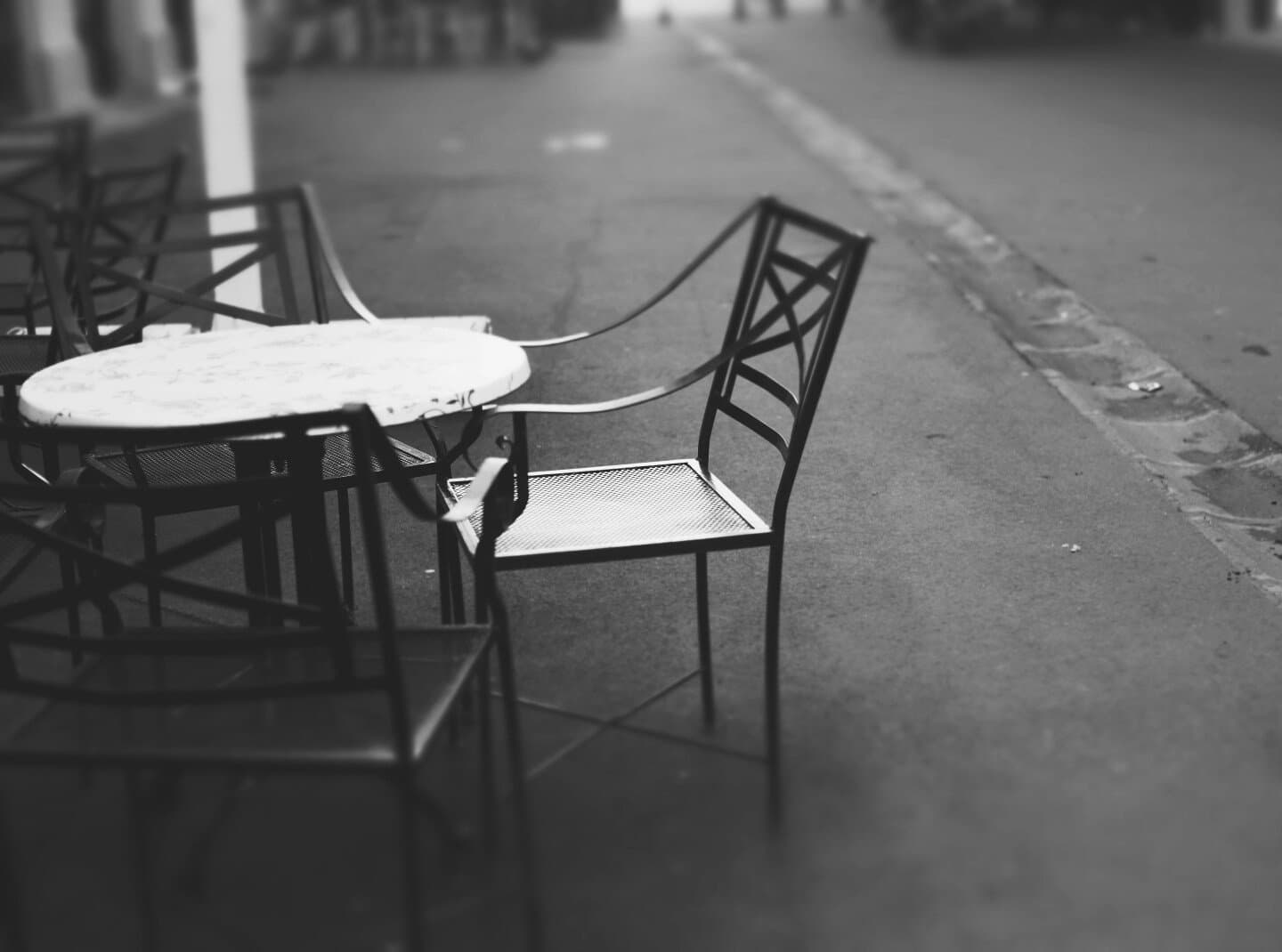 Tables that are worth the chair.