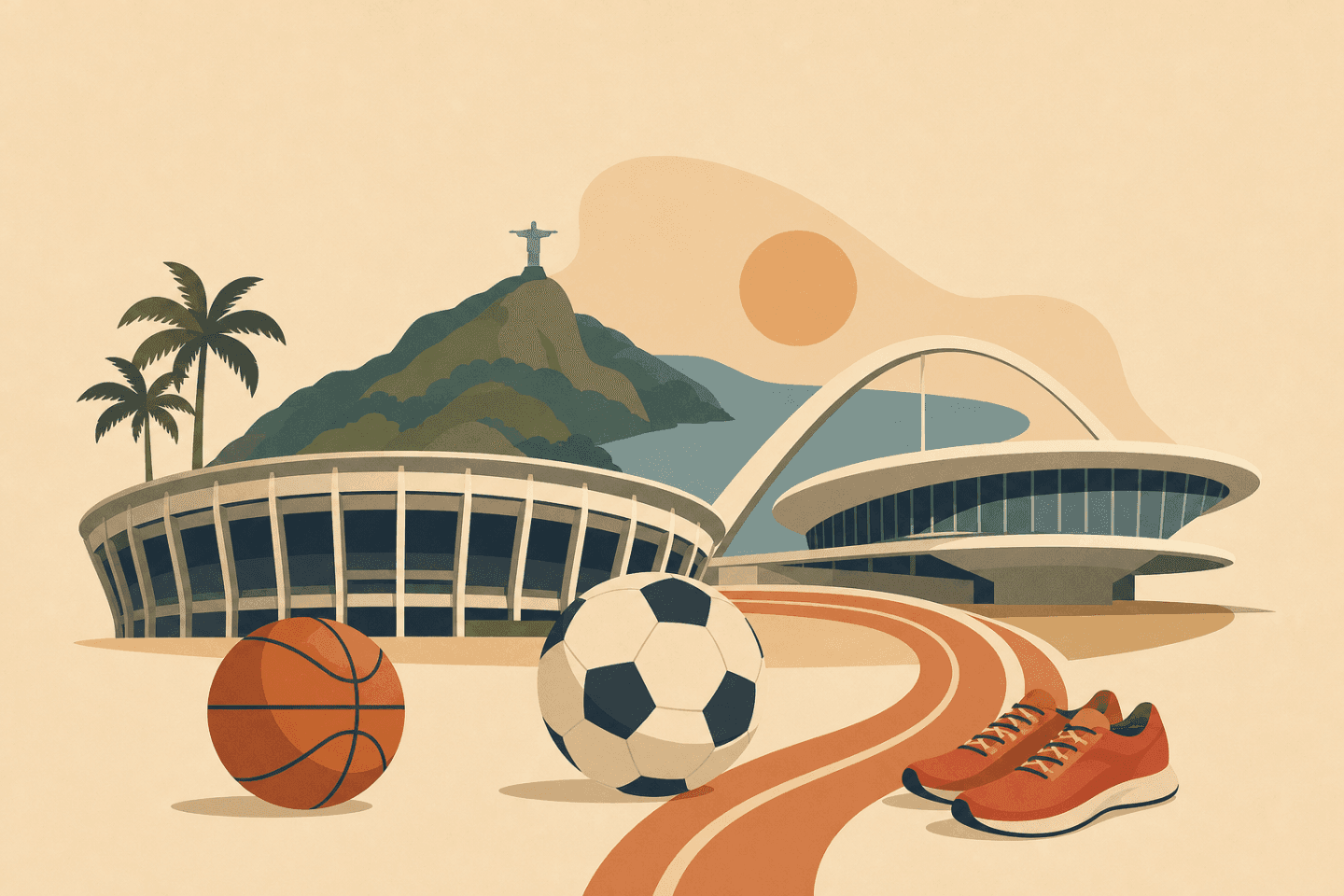 Templos cariocas do esporte