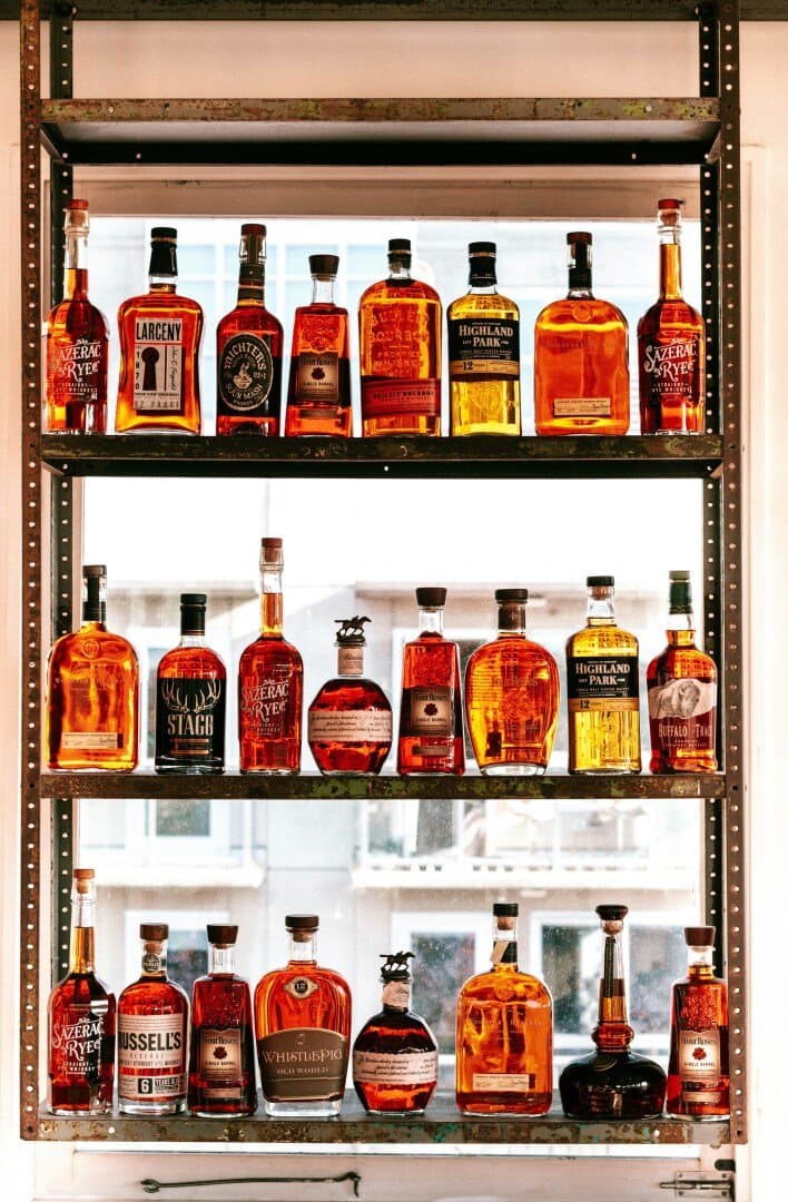 Shelf bourbons