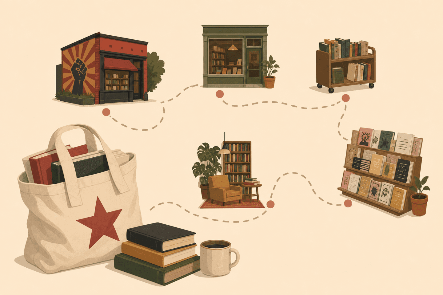My bookstore circuit