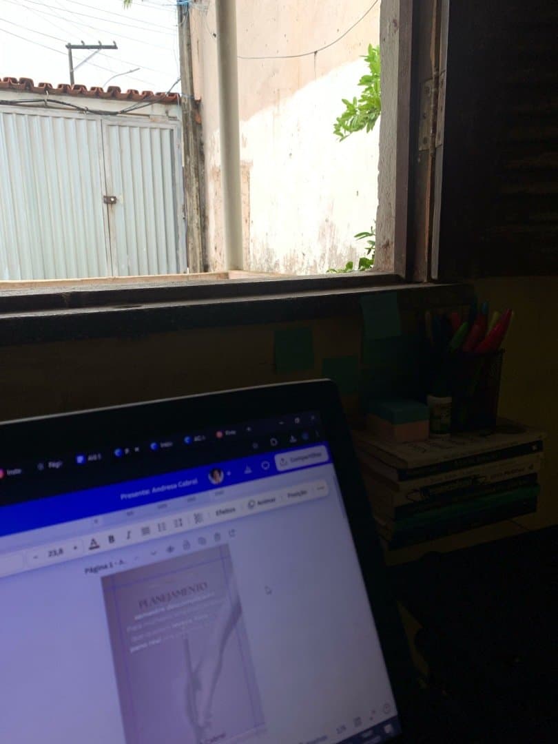 Me preparando pro workshop da Alô Boss