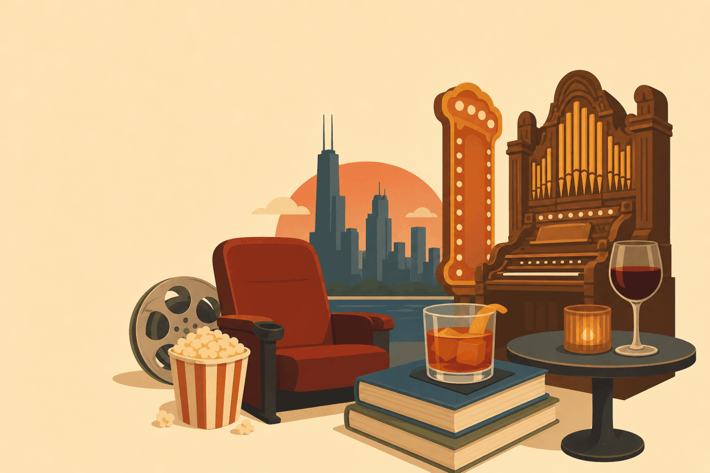 Chicago movie theaters I live in