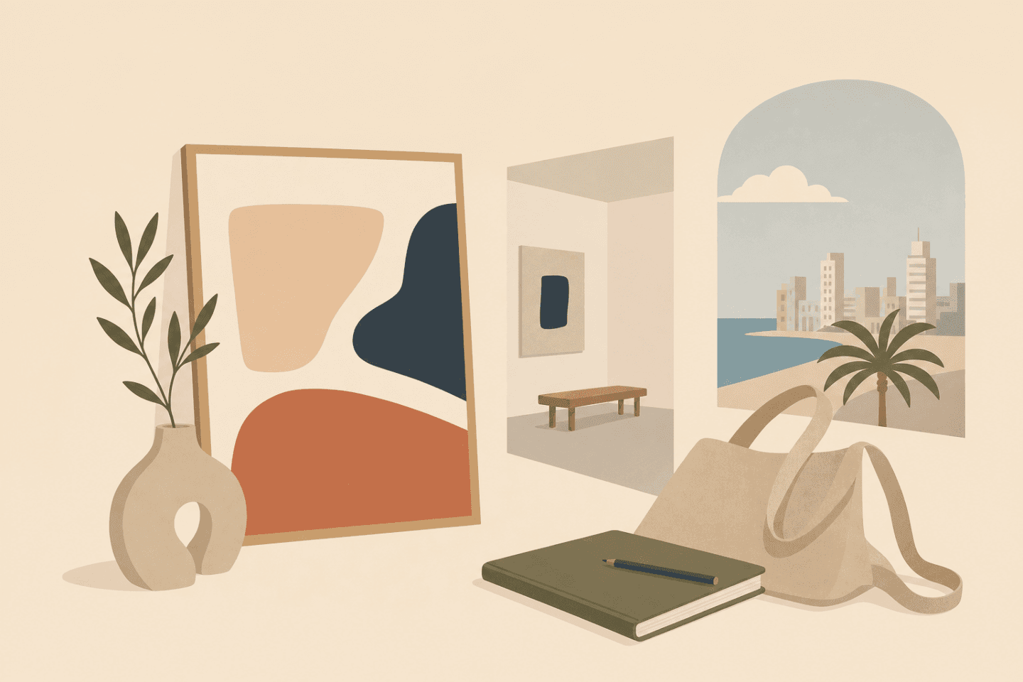 My galleries in Tel Aviv