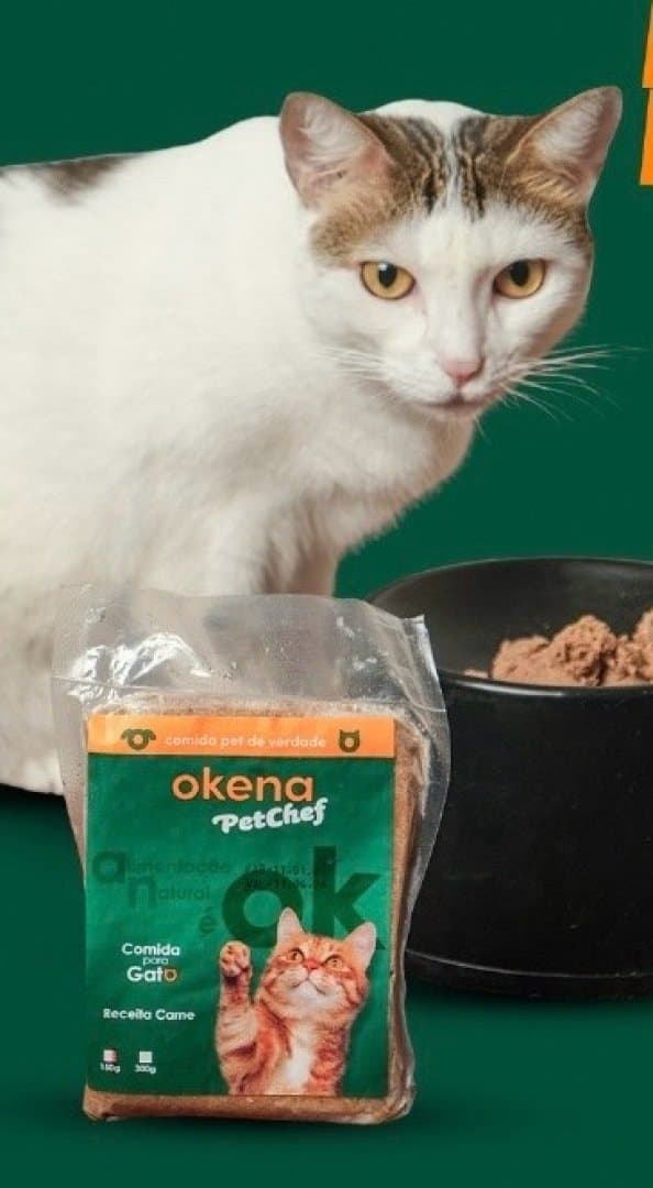 Cardápio Gatos - Okena PetChef