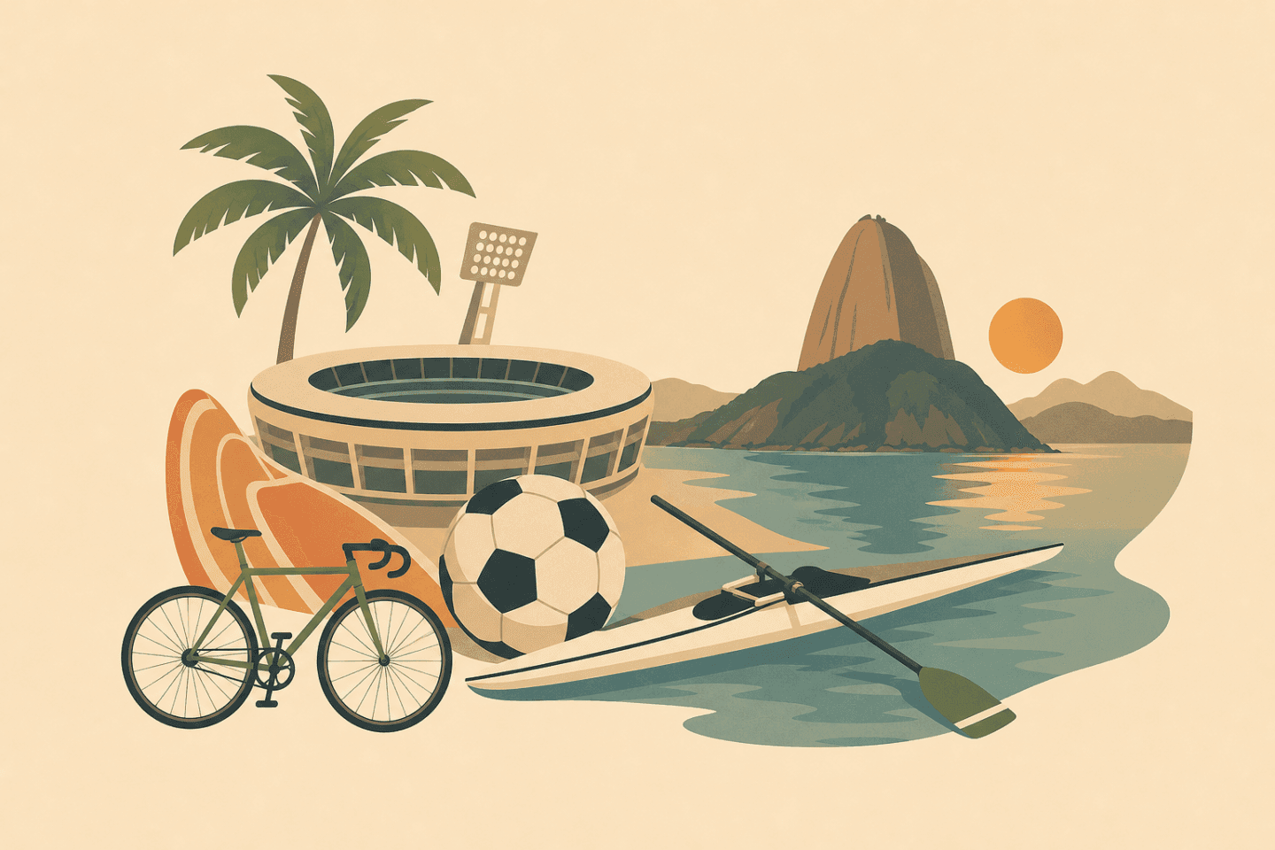 Meus rolês esportivos no Rio