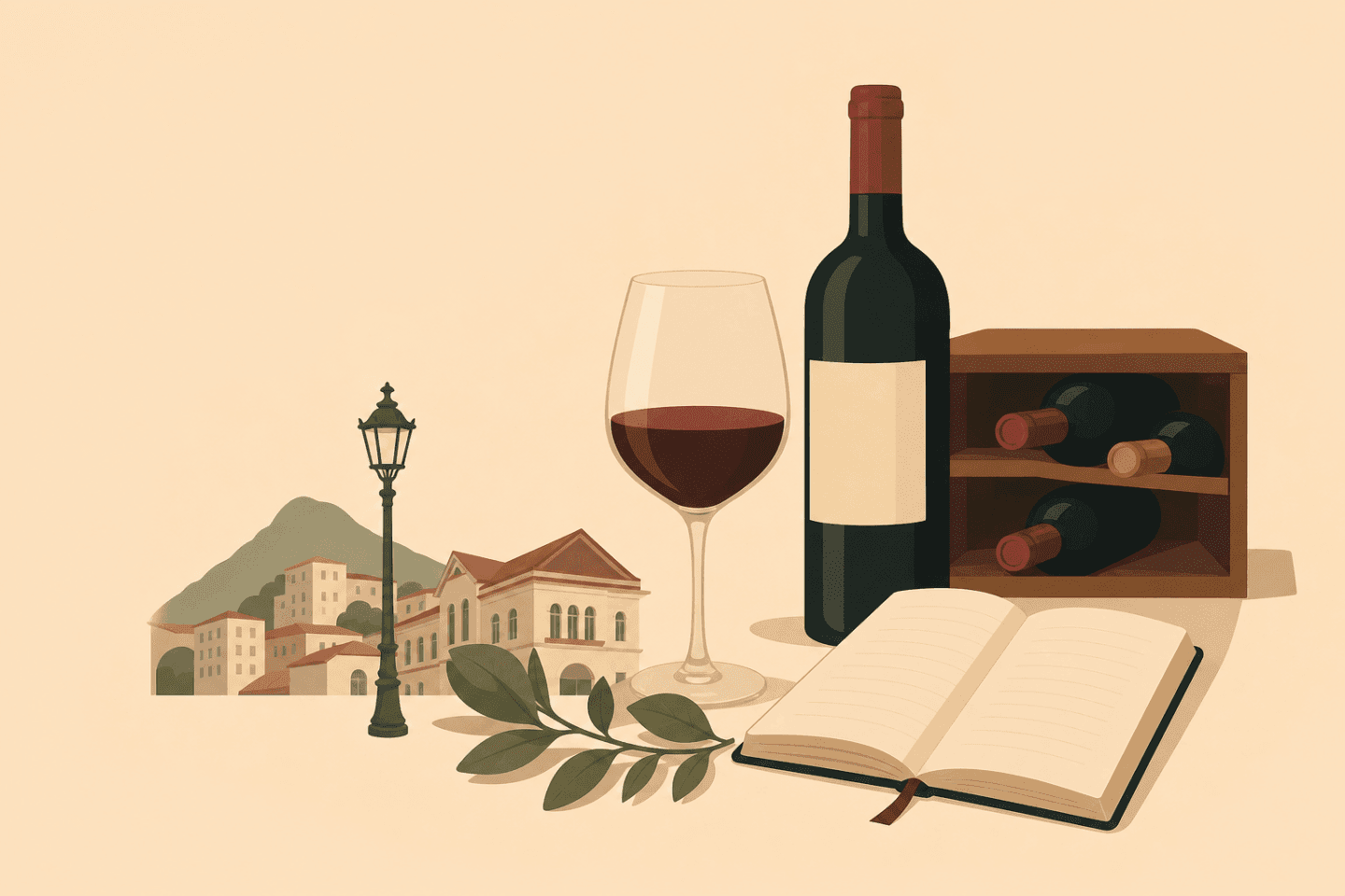 Meus endereços do vinho