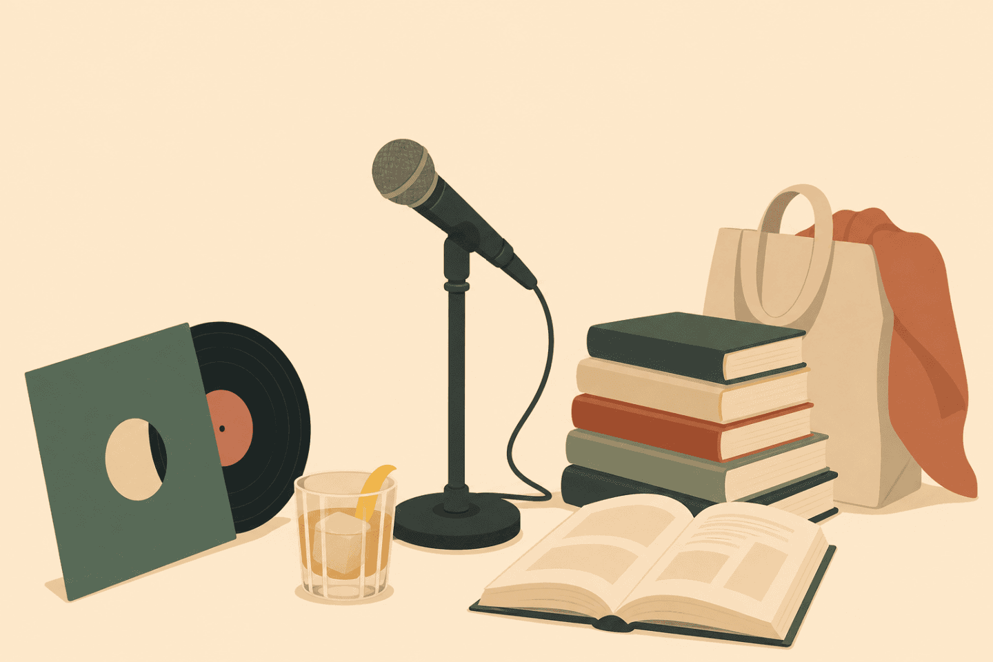 Live music & bookstore lurking