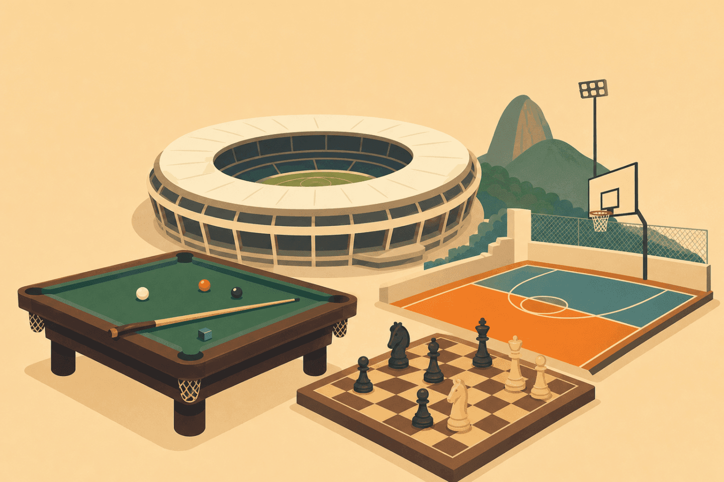 Templos do esporte carioca