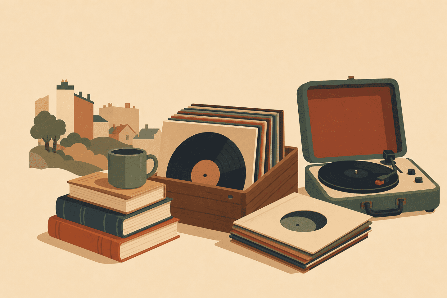 My local record stores and venues