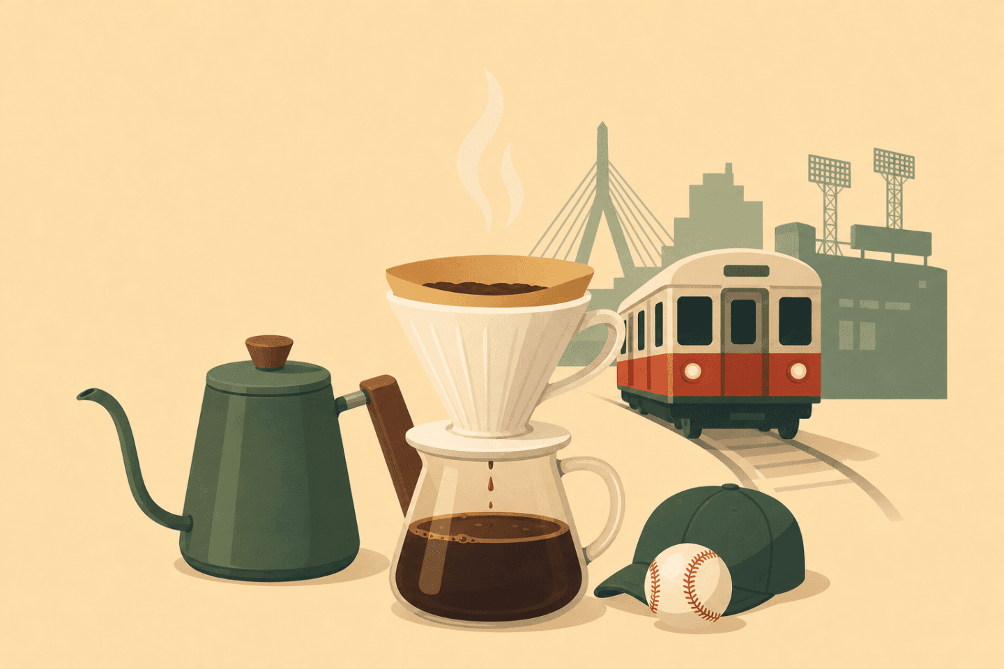 Pour-overs before first pitch
