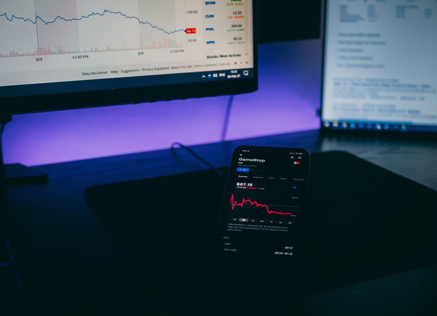 Stocks I follow