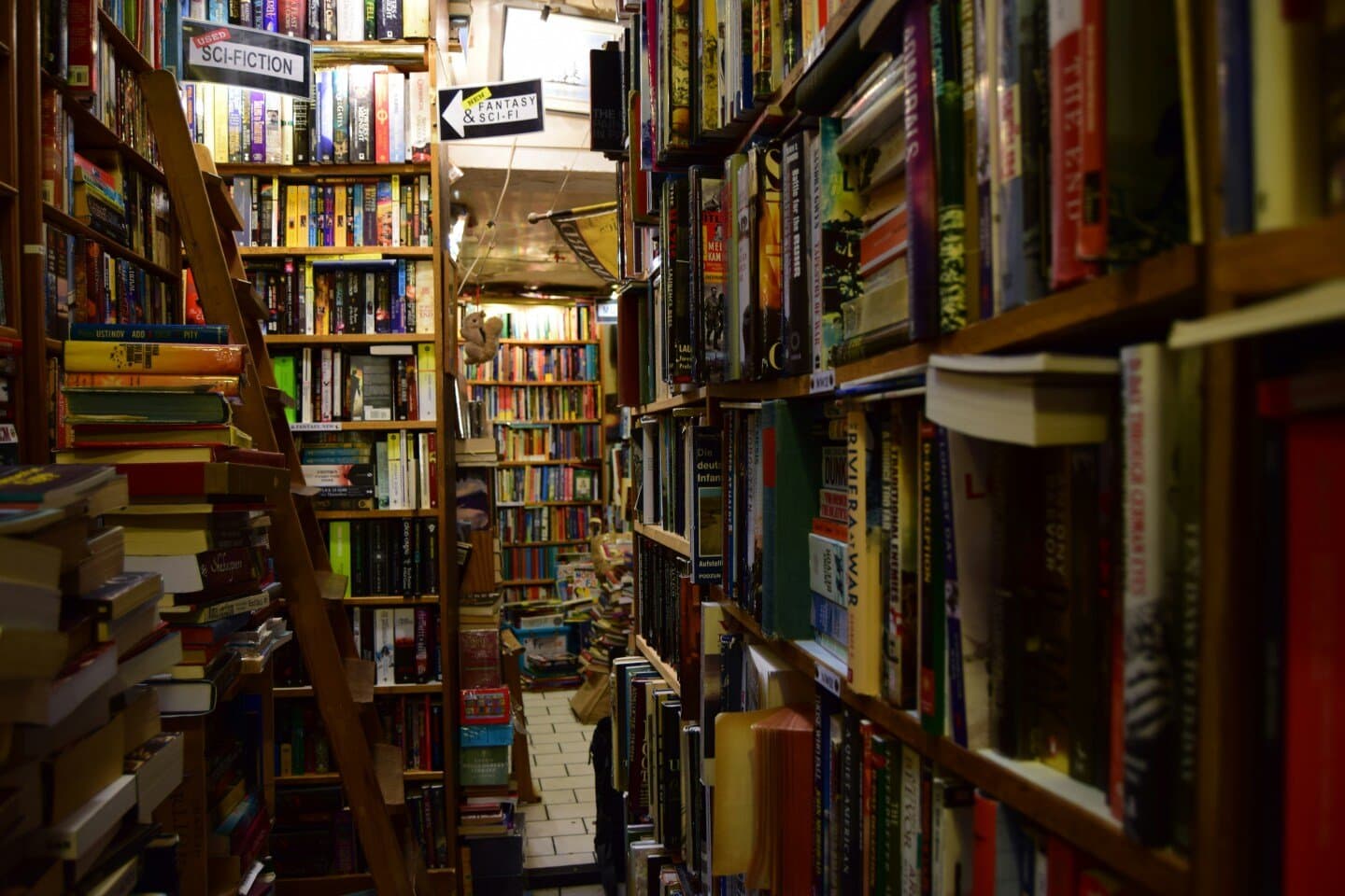 My bookstore sanctuaries
