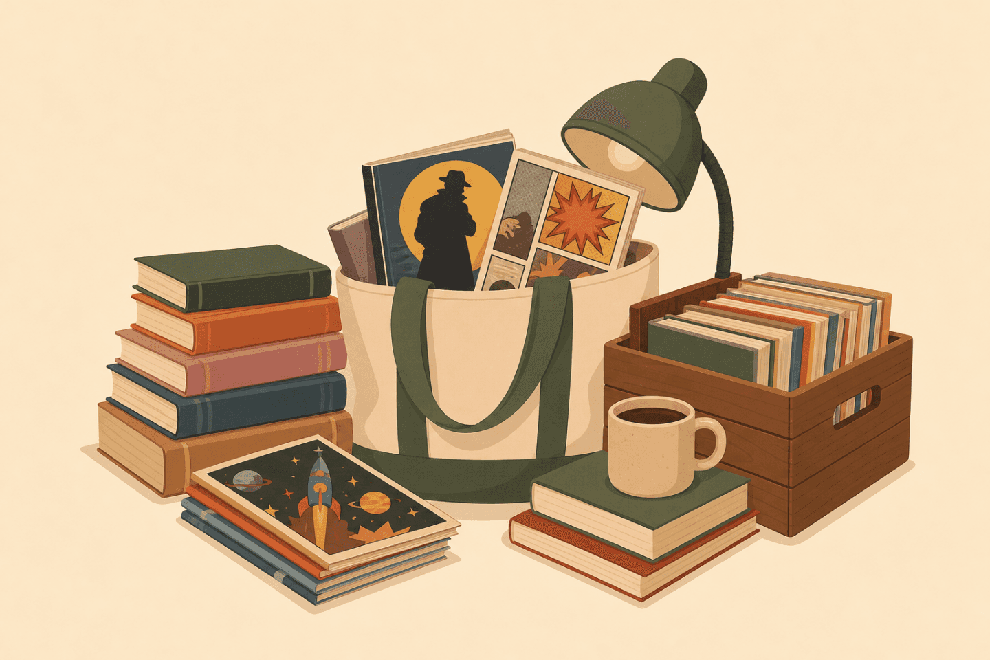 Sebos e livrarias favoritas