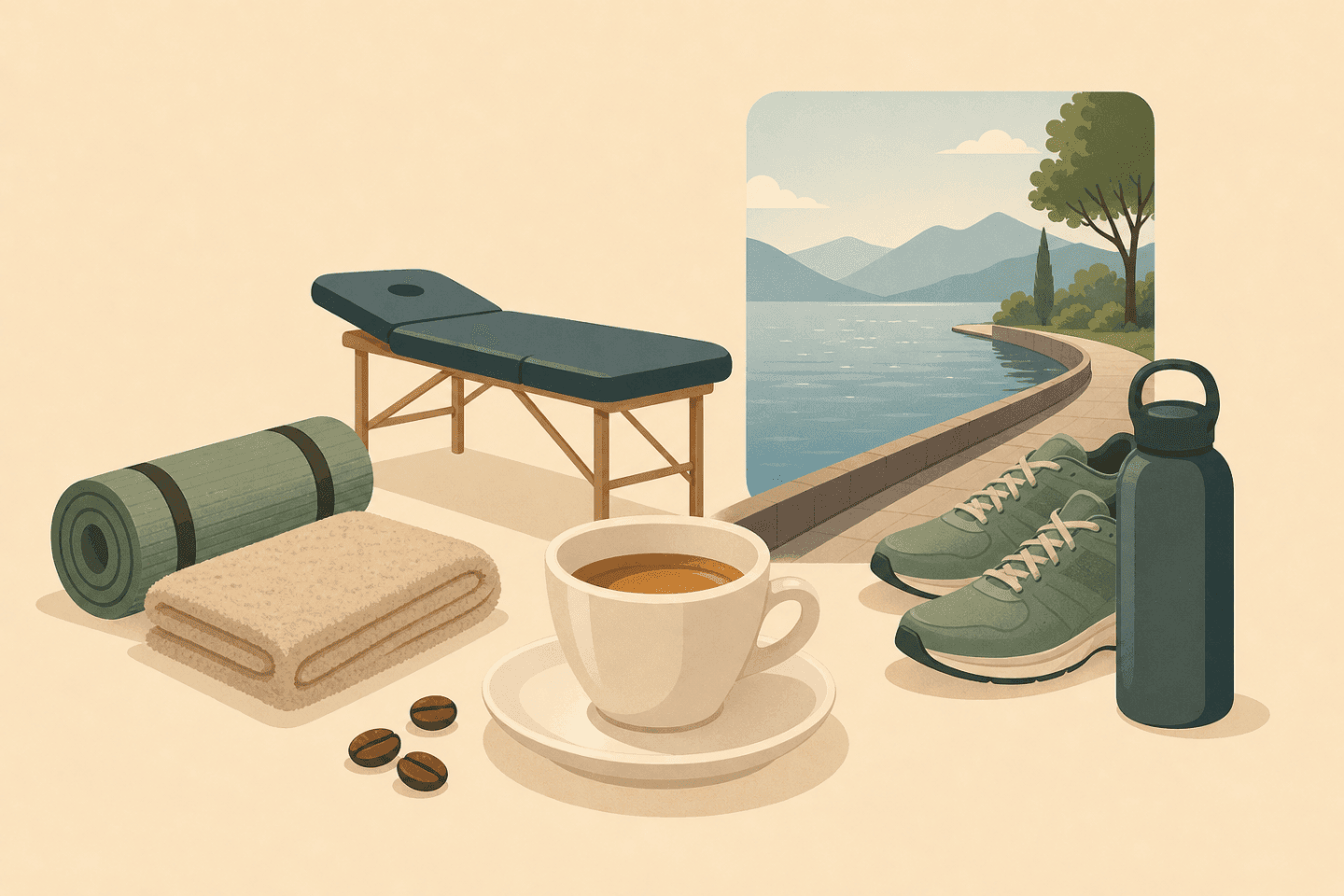 Post-workout coffee breaks