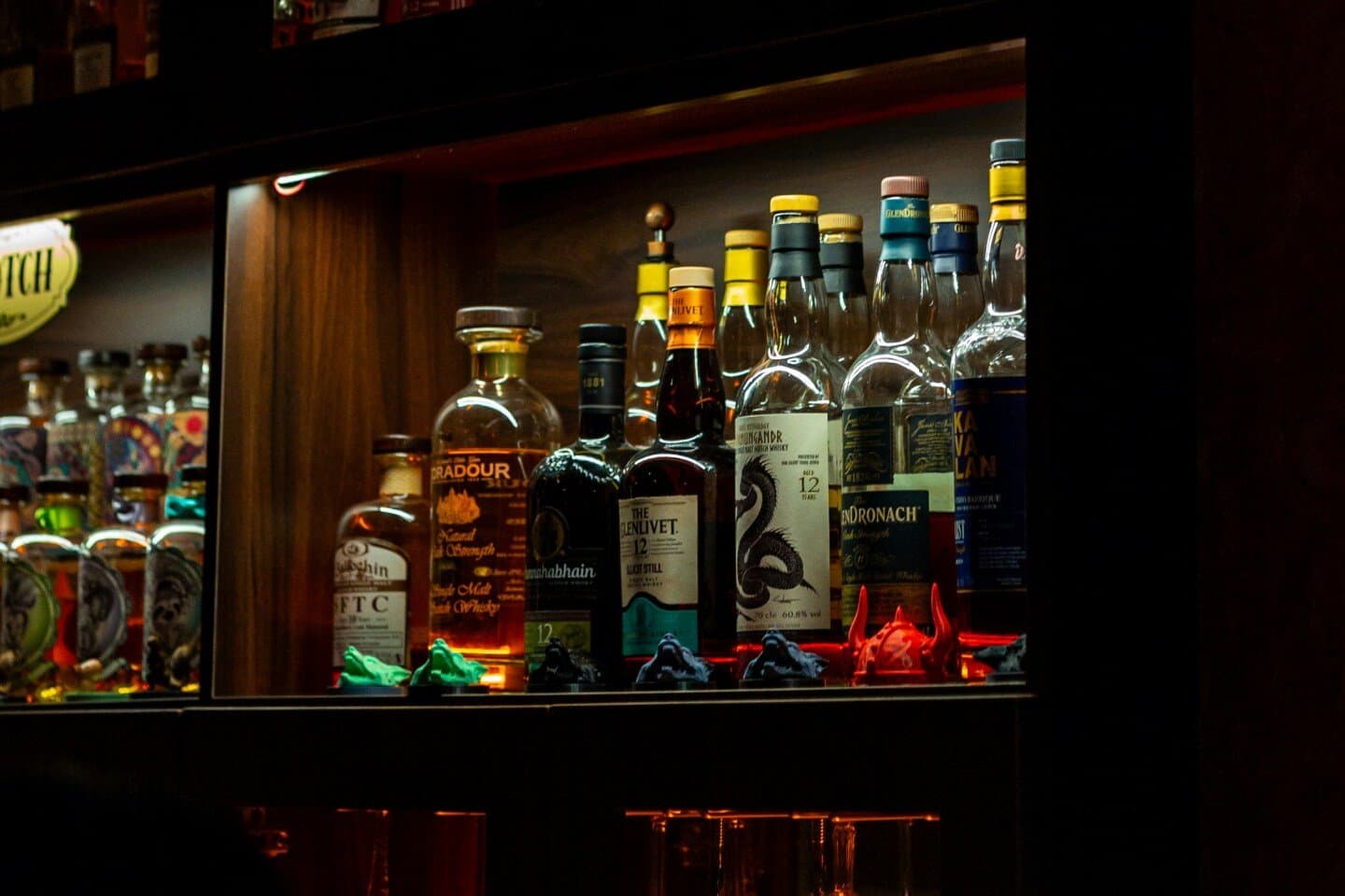 Shelf bourbons
