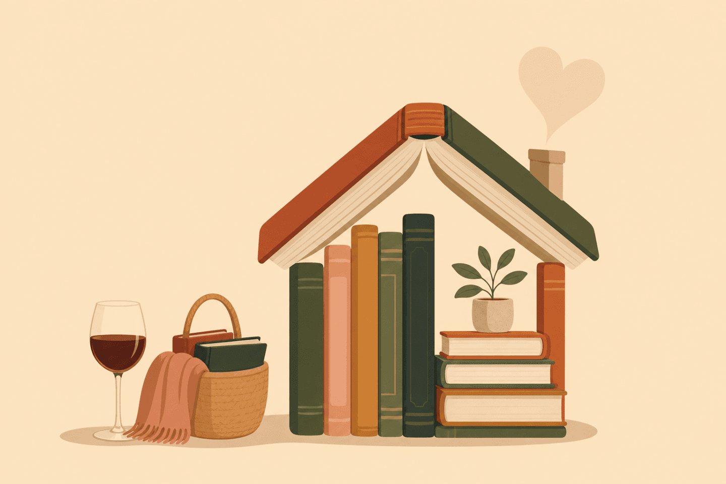 Livrarias que viram casa