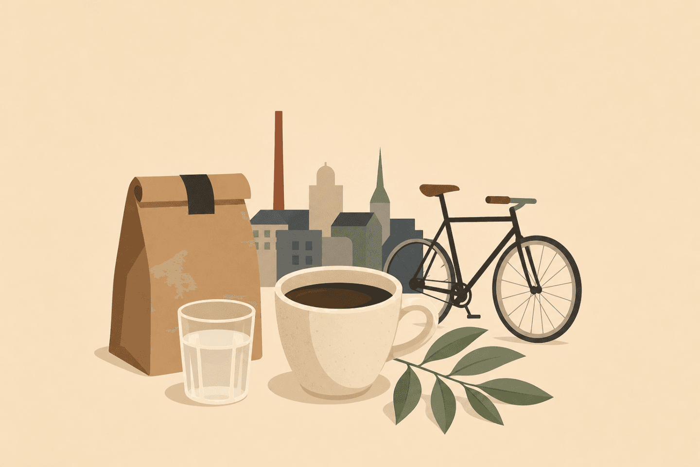 Coffee spots in and around district 4