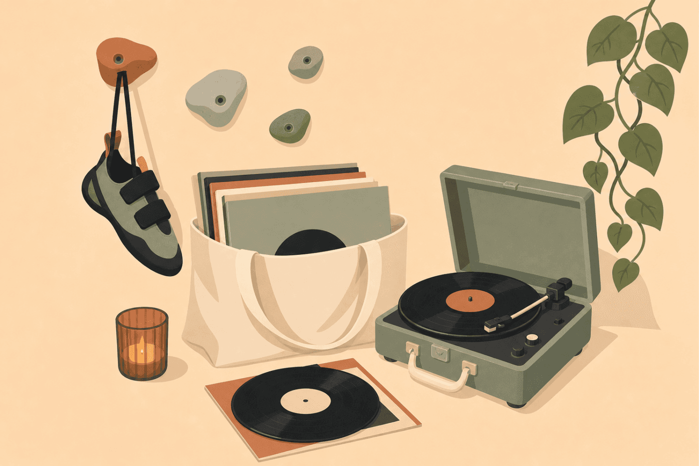 Mes spots à vinyles