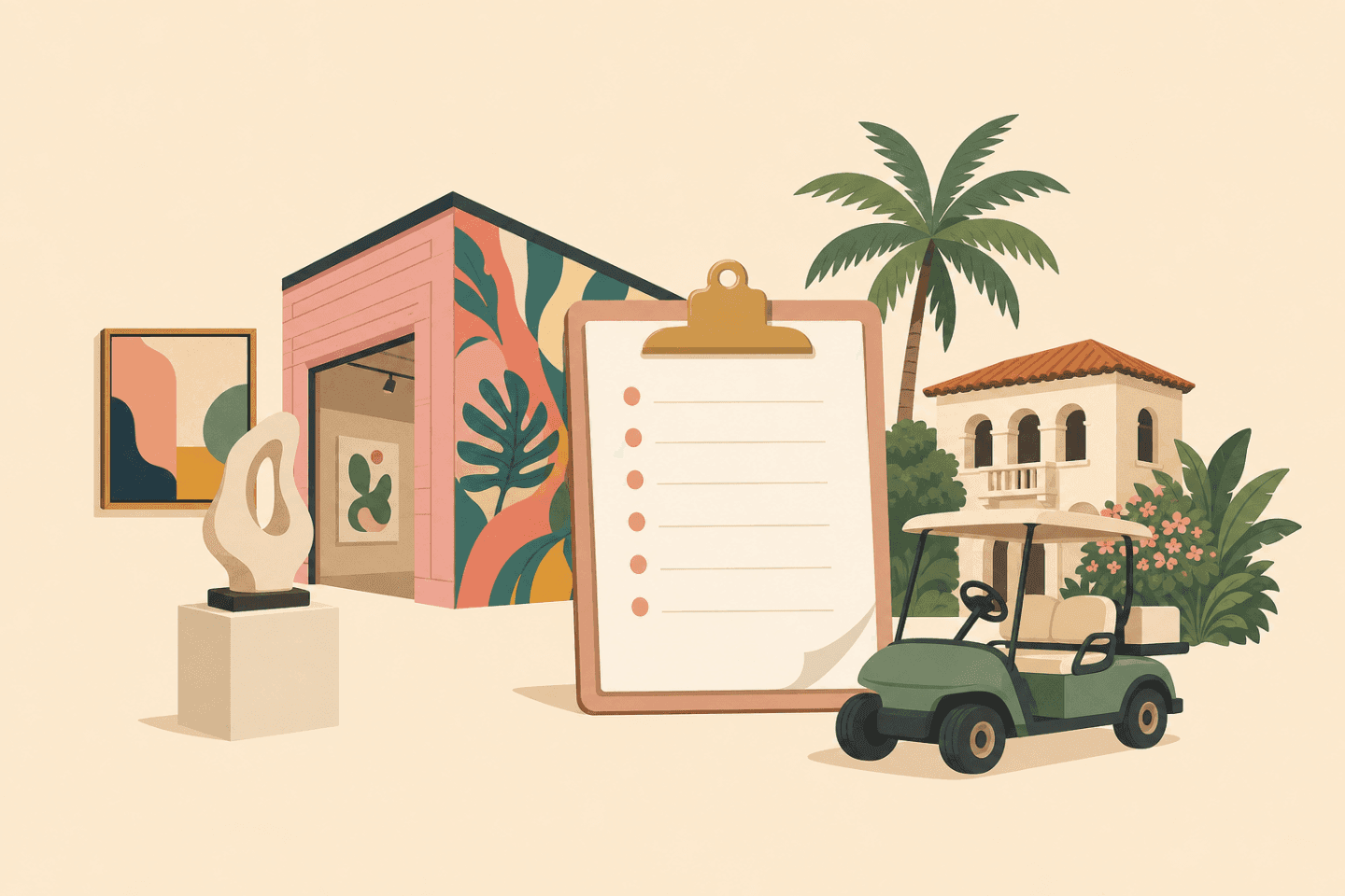 Gallery hopping spots