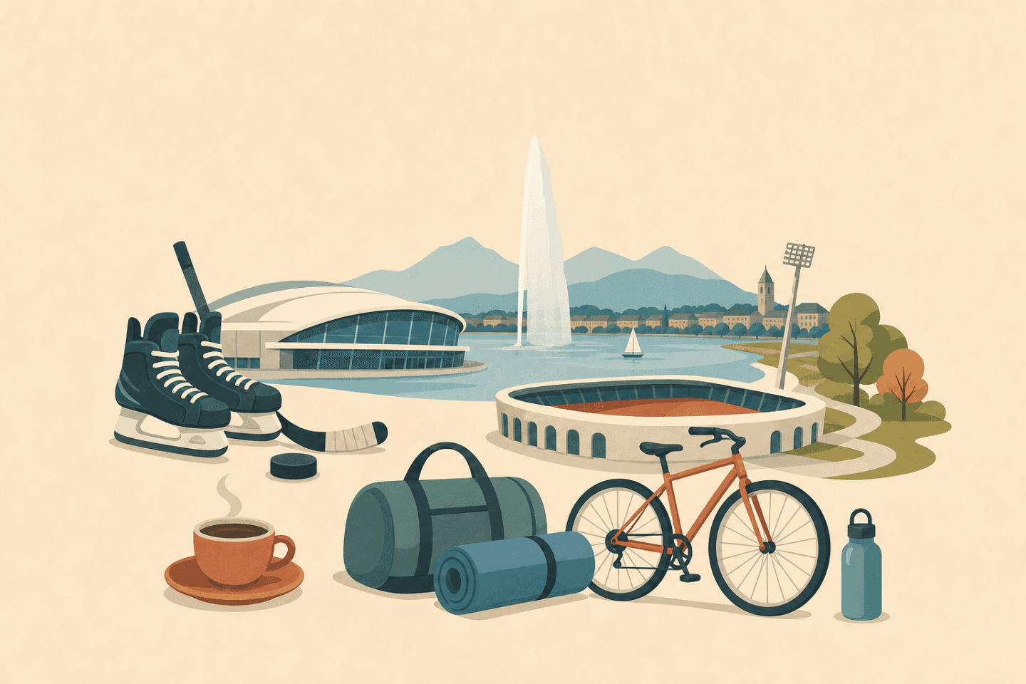 My sports spots in Geneva