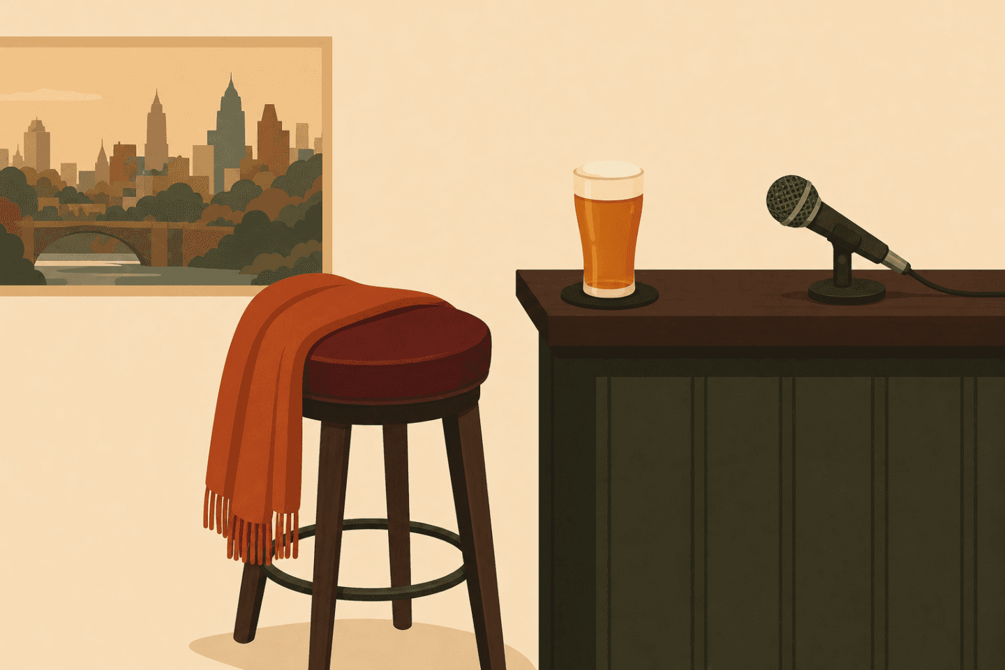 The stool I keep warm