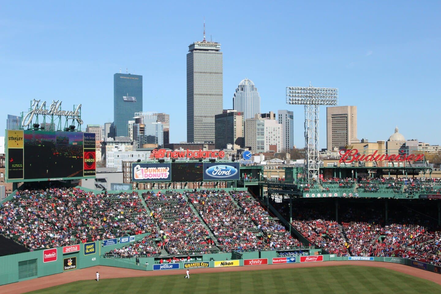Chart notes on Boston sports