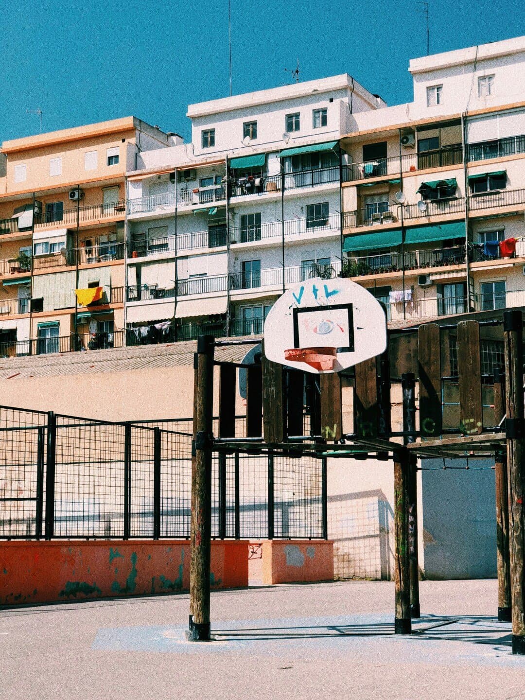 Corners for neighborhood sports