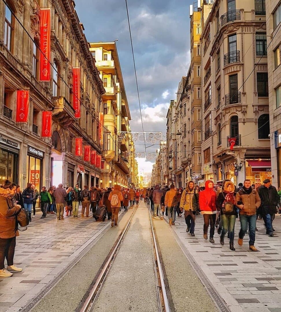 Evening Stroll and Dessert on Istiklal Avenue, image 1 of 1