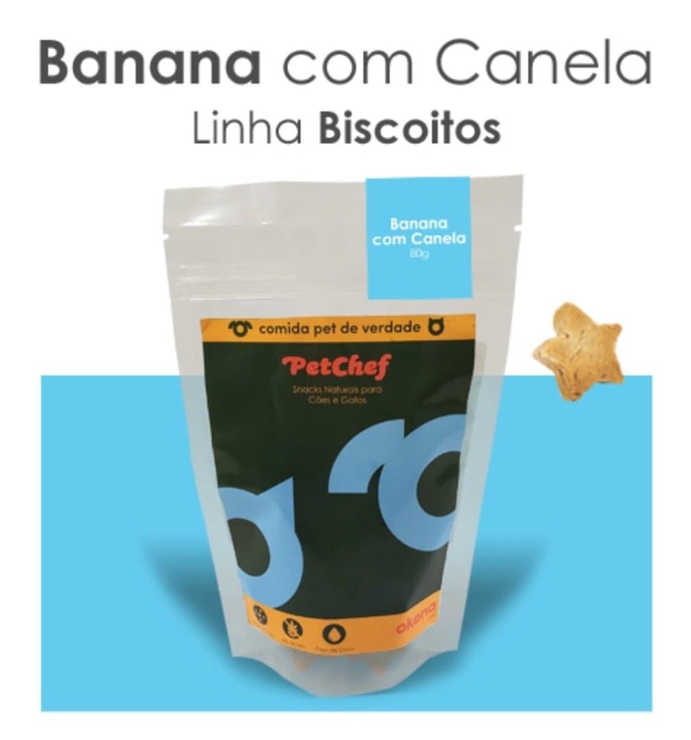 Biscoito de Banana com Canela, image 1 of 1