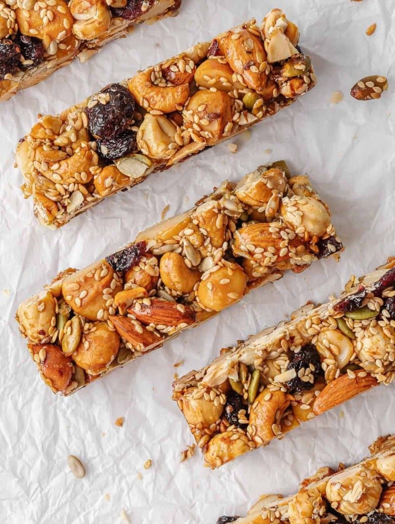 Homemade Fruit and Nut Bars, image 1 of 1