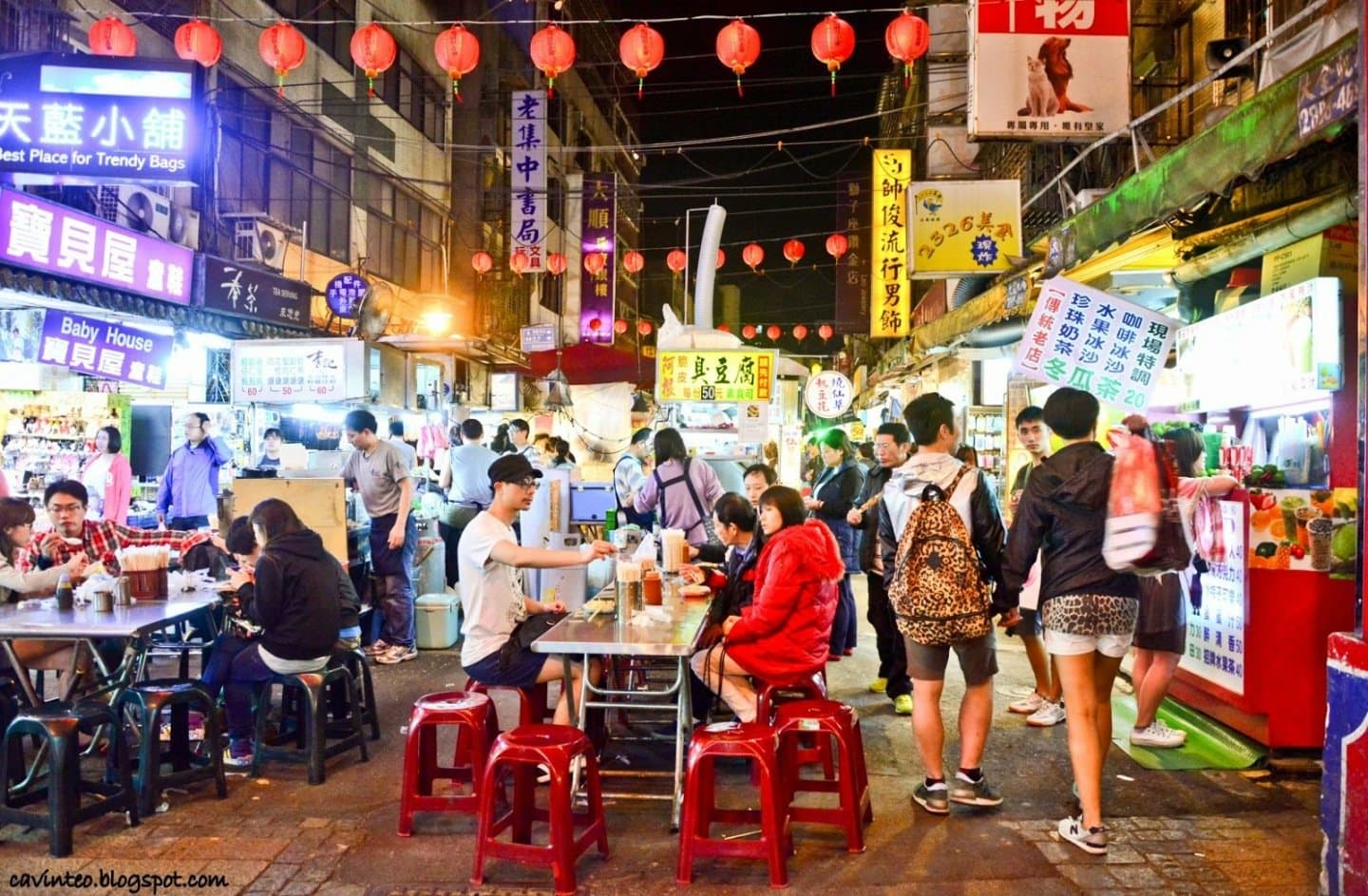 Dinner at a Night Market, image 1 of 1