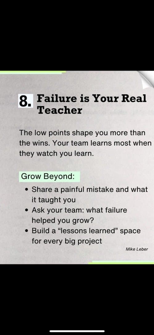 Failure is your real teacher, image 1 of 1
